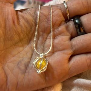 Fresh water pear necklace